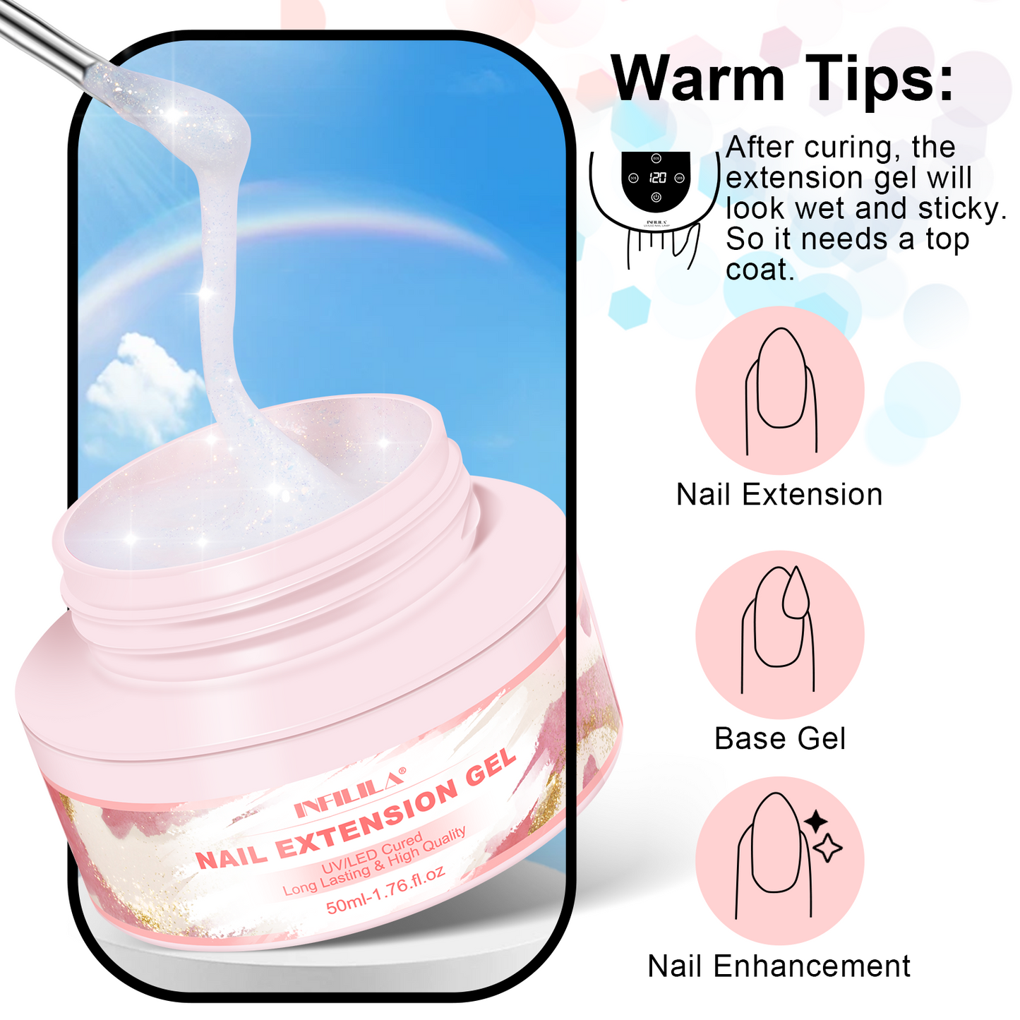 Poly Nail Gel Builder Gel