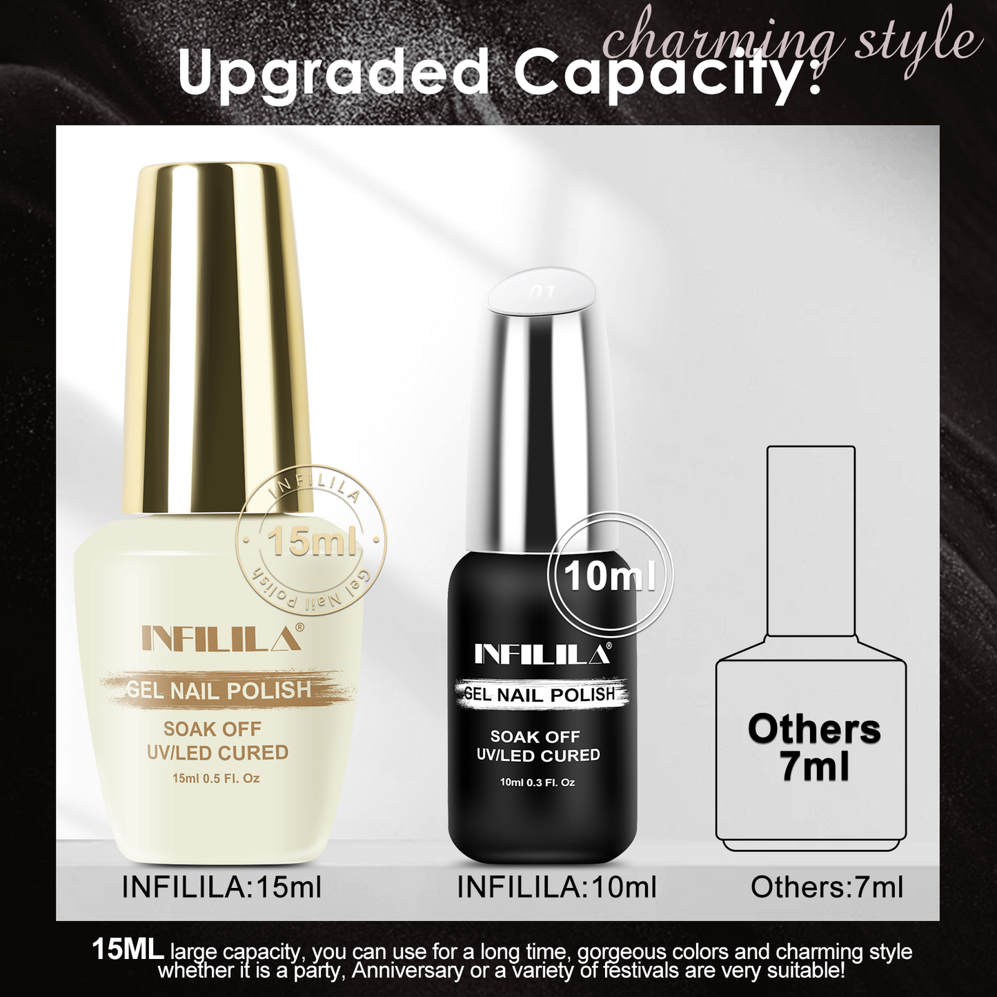 Gold Cat Eye Gel Polish (15ML)