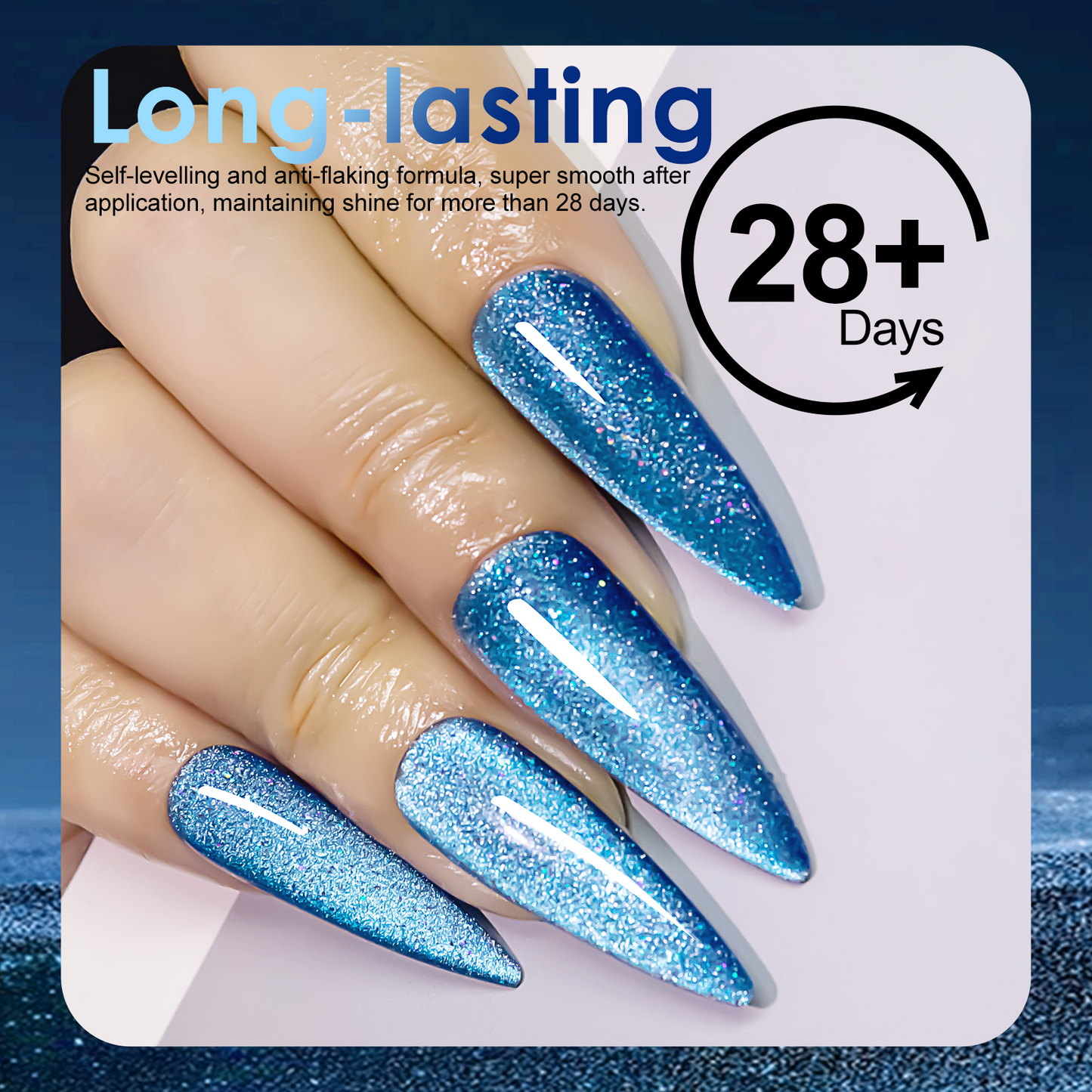 Blue Cat Eye Gel Polish (15ML)