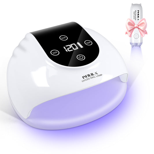 268W Fast Curing Wireless UV Nail Lamp for Gel Nails
