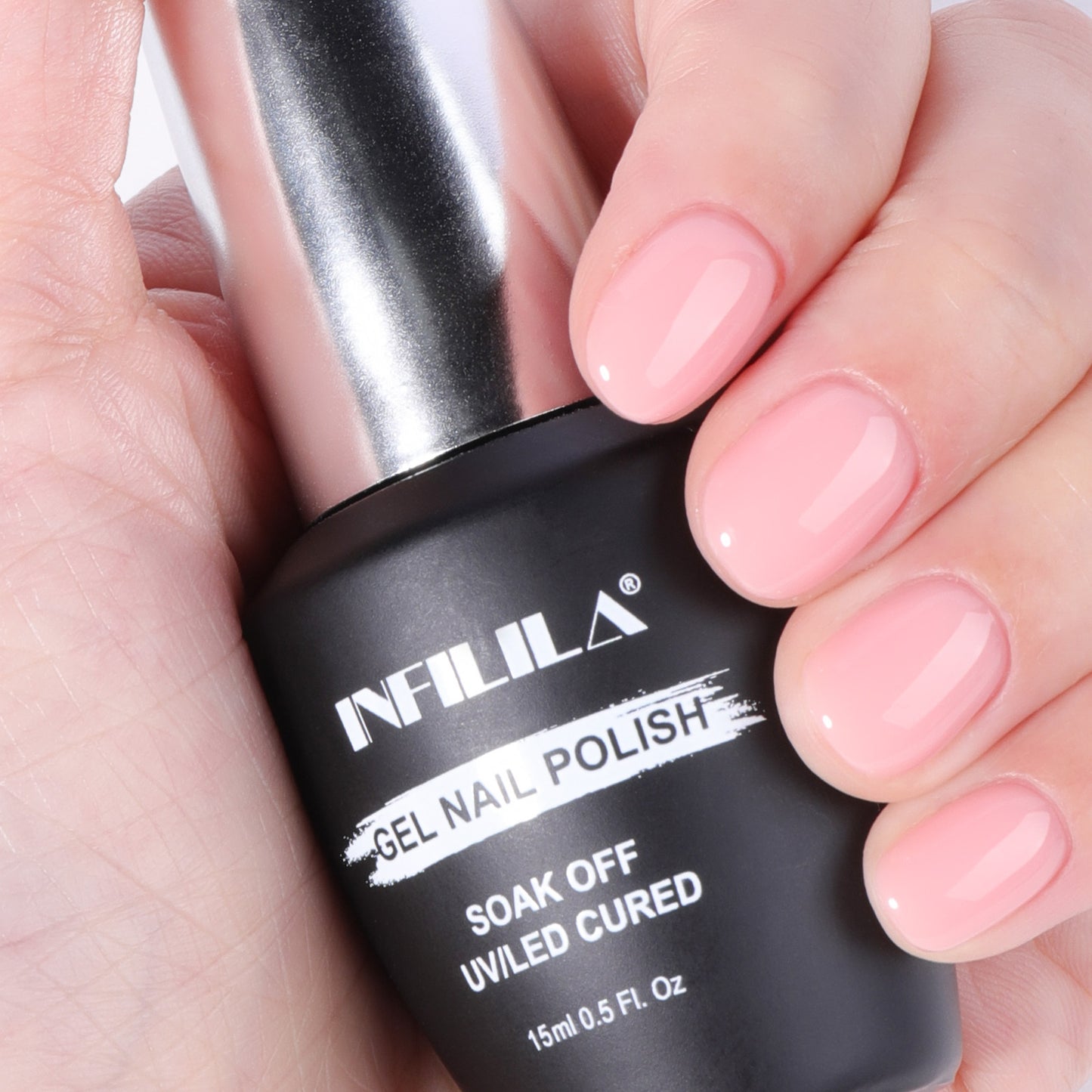 Pale Pink Gel Nail Polish 15ml