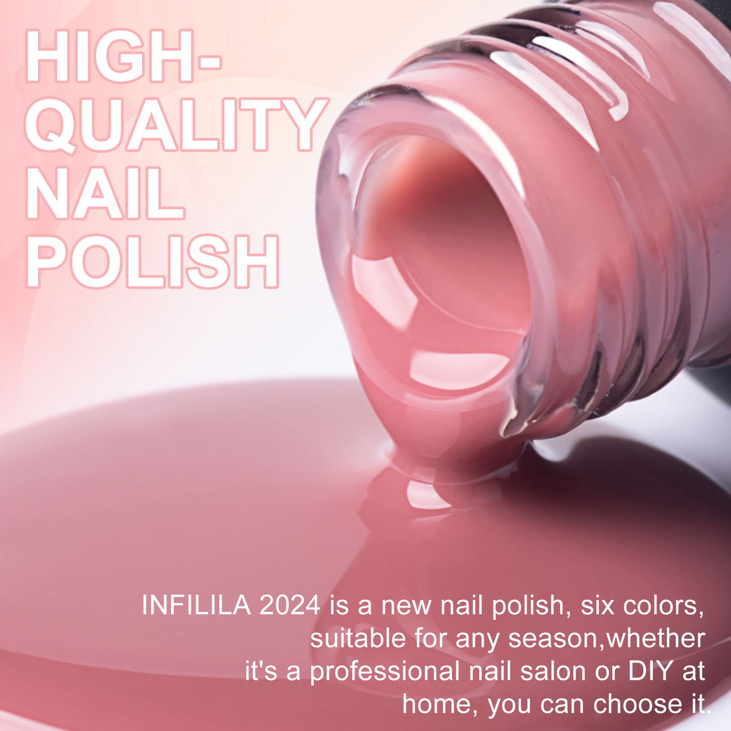 Nude Gel Polish Set 10ML