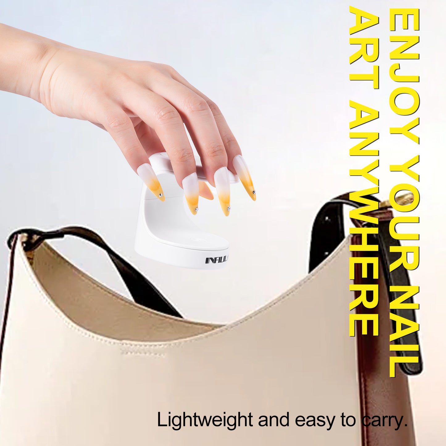 16W Fast Mini UV Light Nail Lamp for Gel Nails