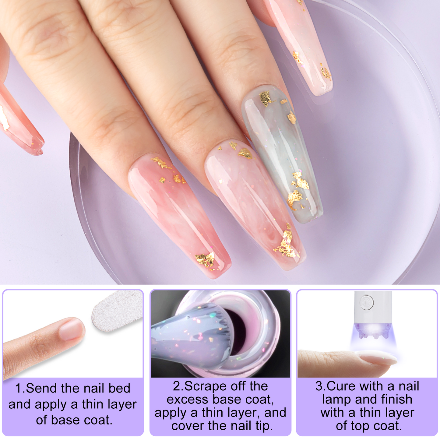 Nude Wedding Gel Polish Set 10ML