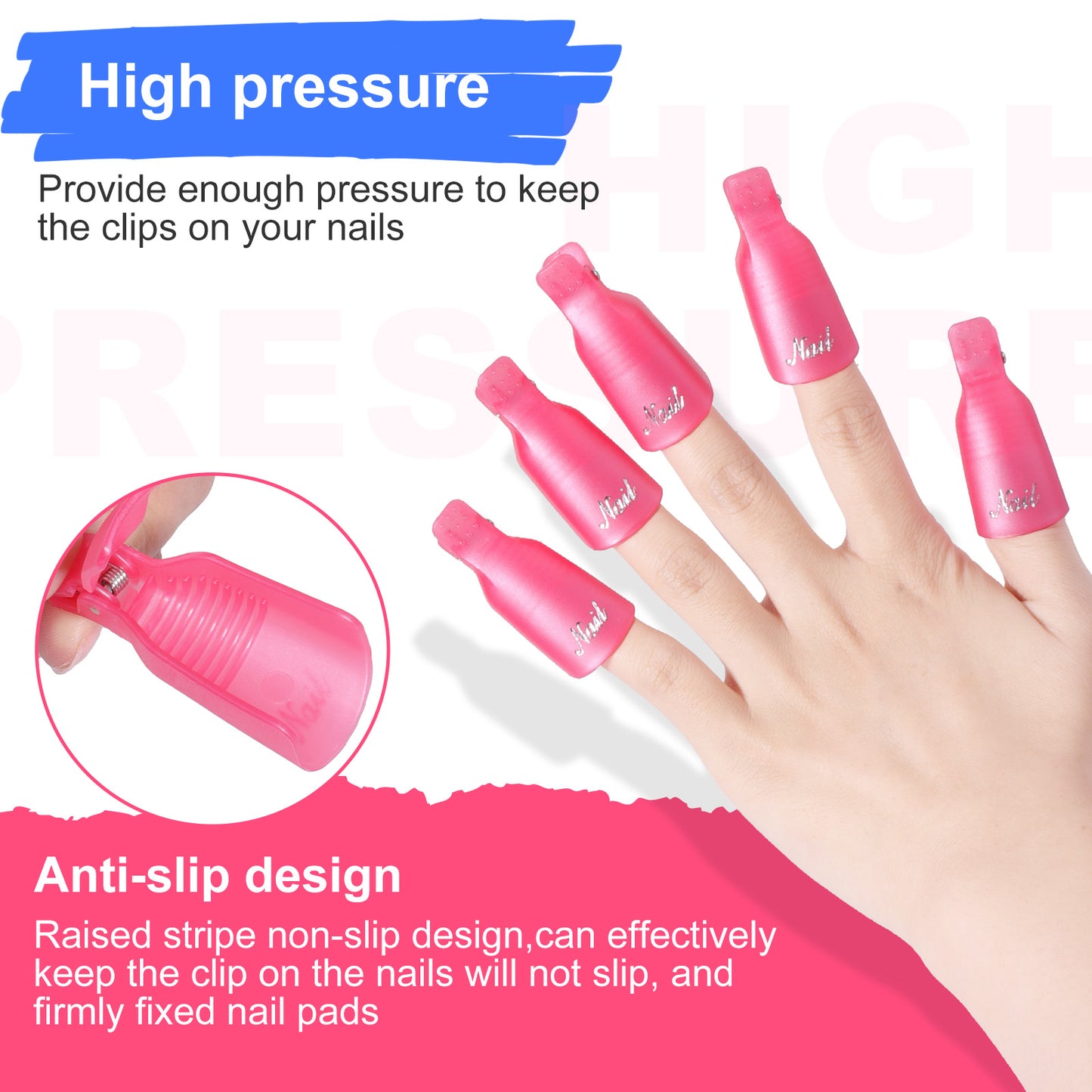 Nail Clips to Remove Gel Polish