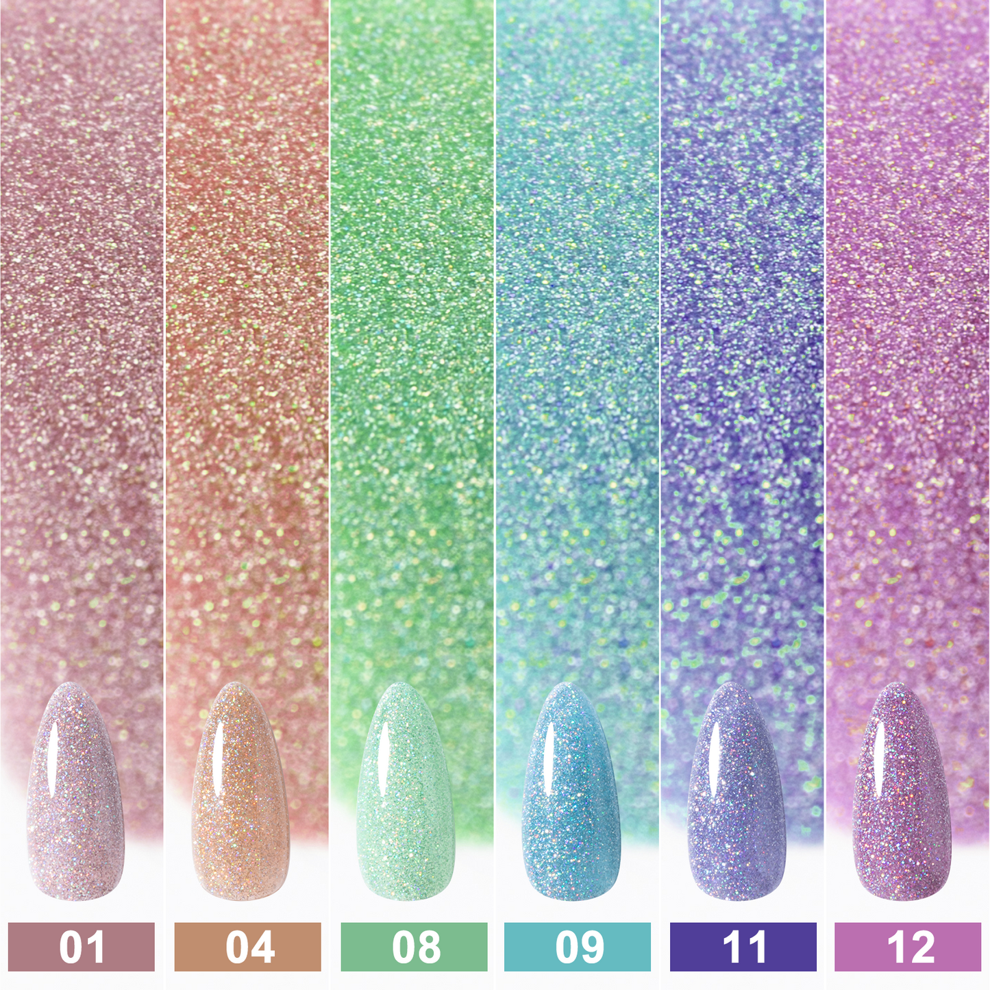 Reflective Glitter Gel Polish 10ml
