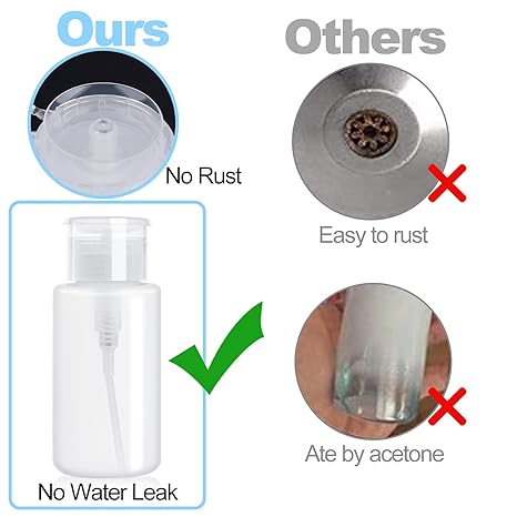 2pcs Acetone Pump Dispenser