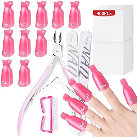 Nail Clips to Remove Gel Polish