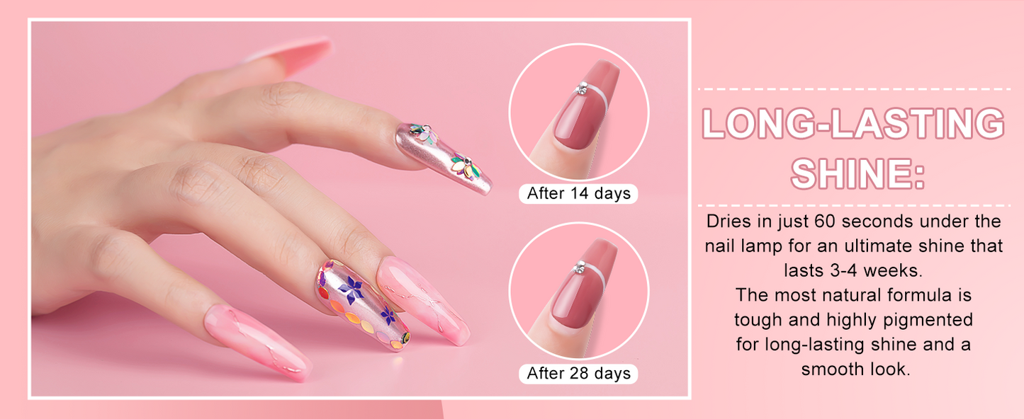 Nude Gel Polish Set 10ML