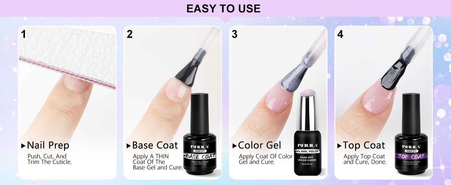 Nude Wedding Gel Polish Set 10ML