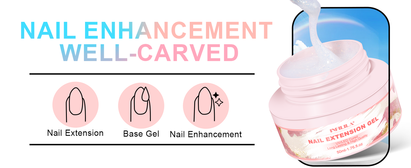Poly Nail Gel Builder Gel