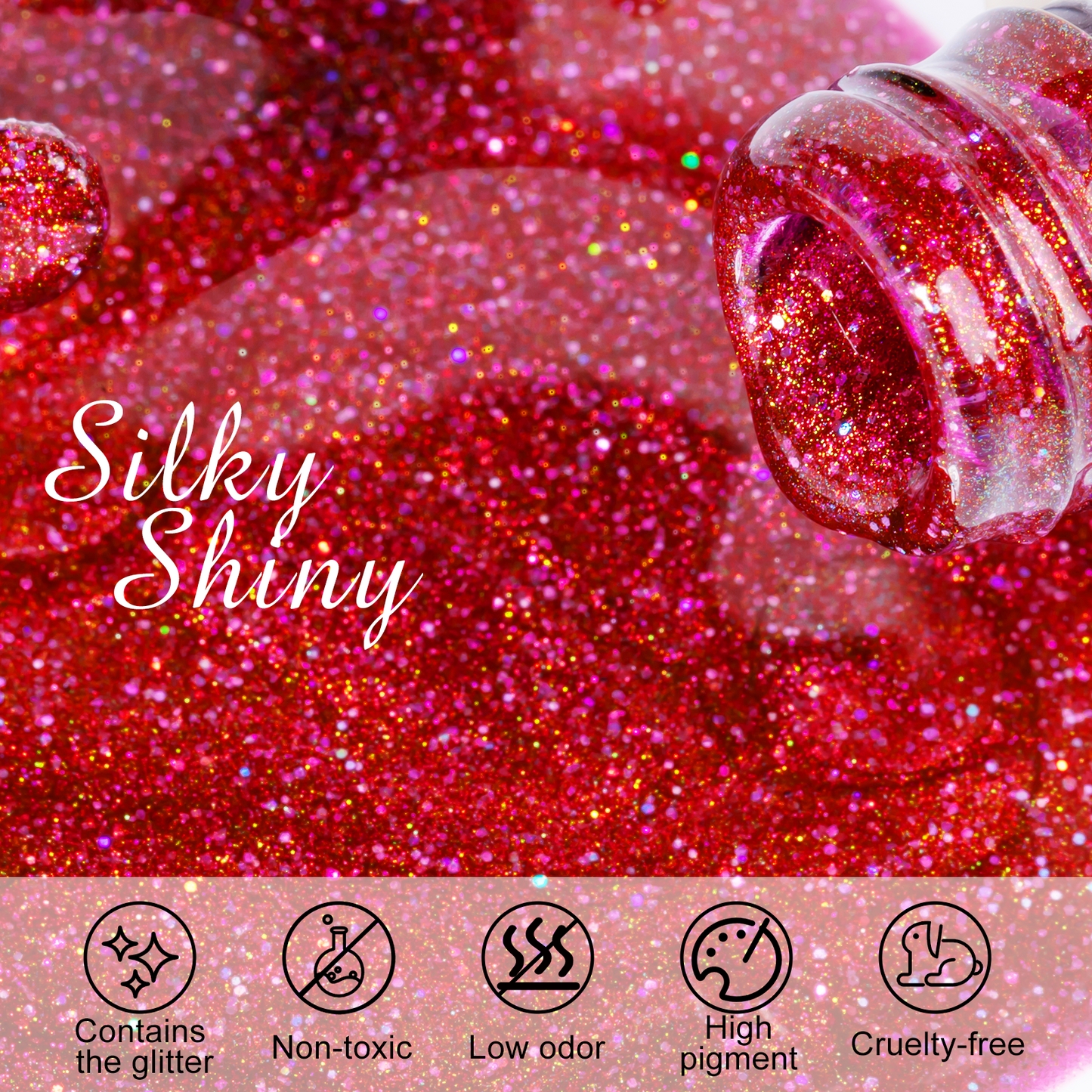 Pink Cat Eye Gel Polish （15ML）