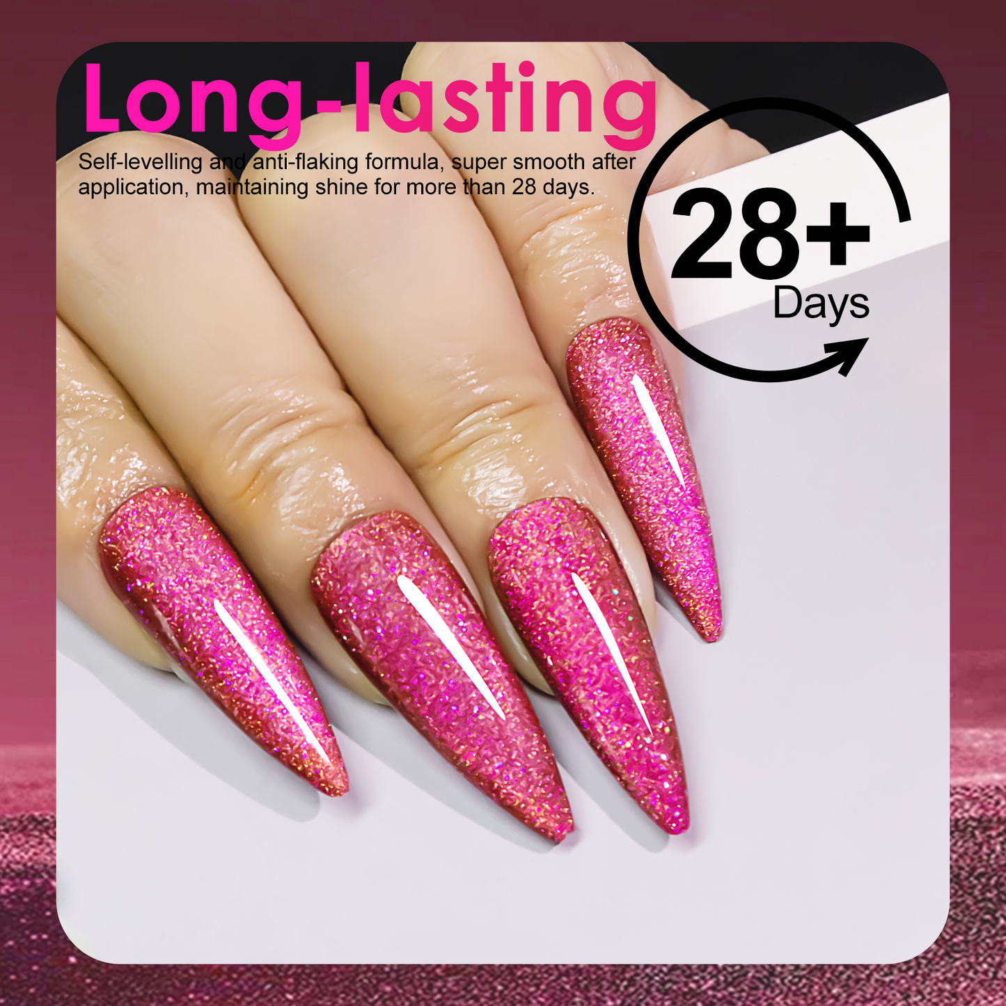 Pink Cat Eye Gel Polish （15ML）