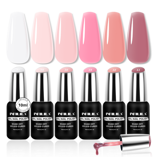 Nude Gel Polish Set 10ML