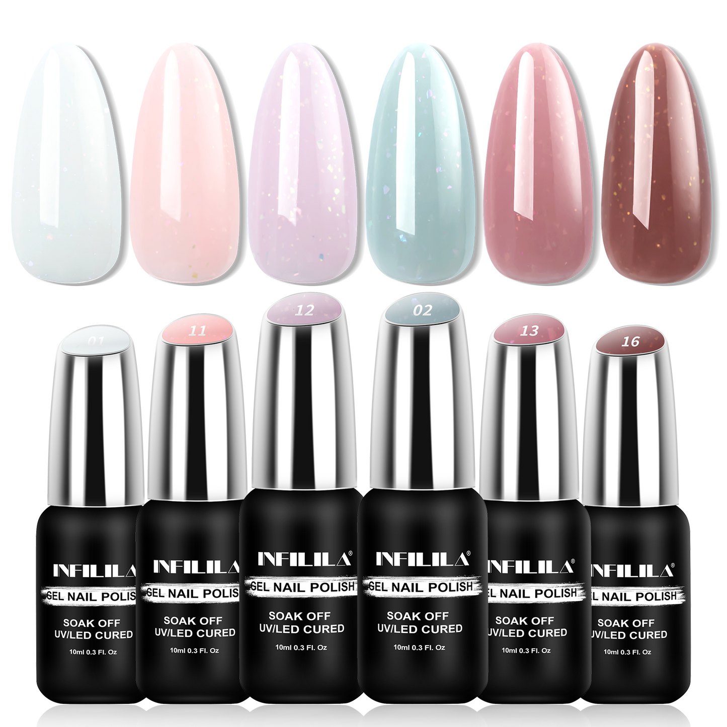 Nude Wedding Gel Polish Set 10ML