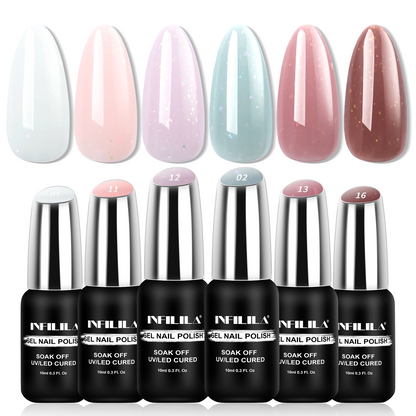 Nude Wedding Gel Polish Set 10ML