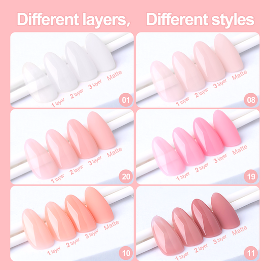 Nude Gel Polish Set 10ML