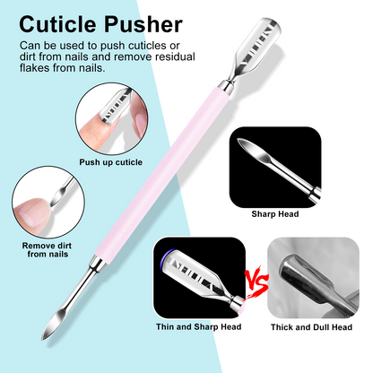 Cuticle Remover Kit 4Pcs