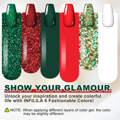 Christmas Gel Nail Polish 10ml