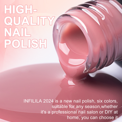 Nude Gel Polish Set 10ML