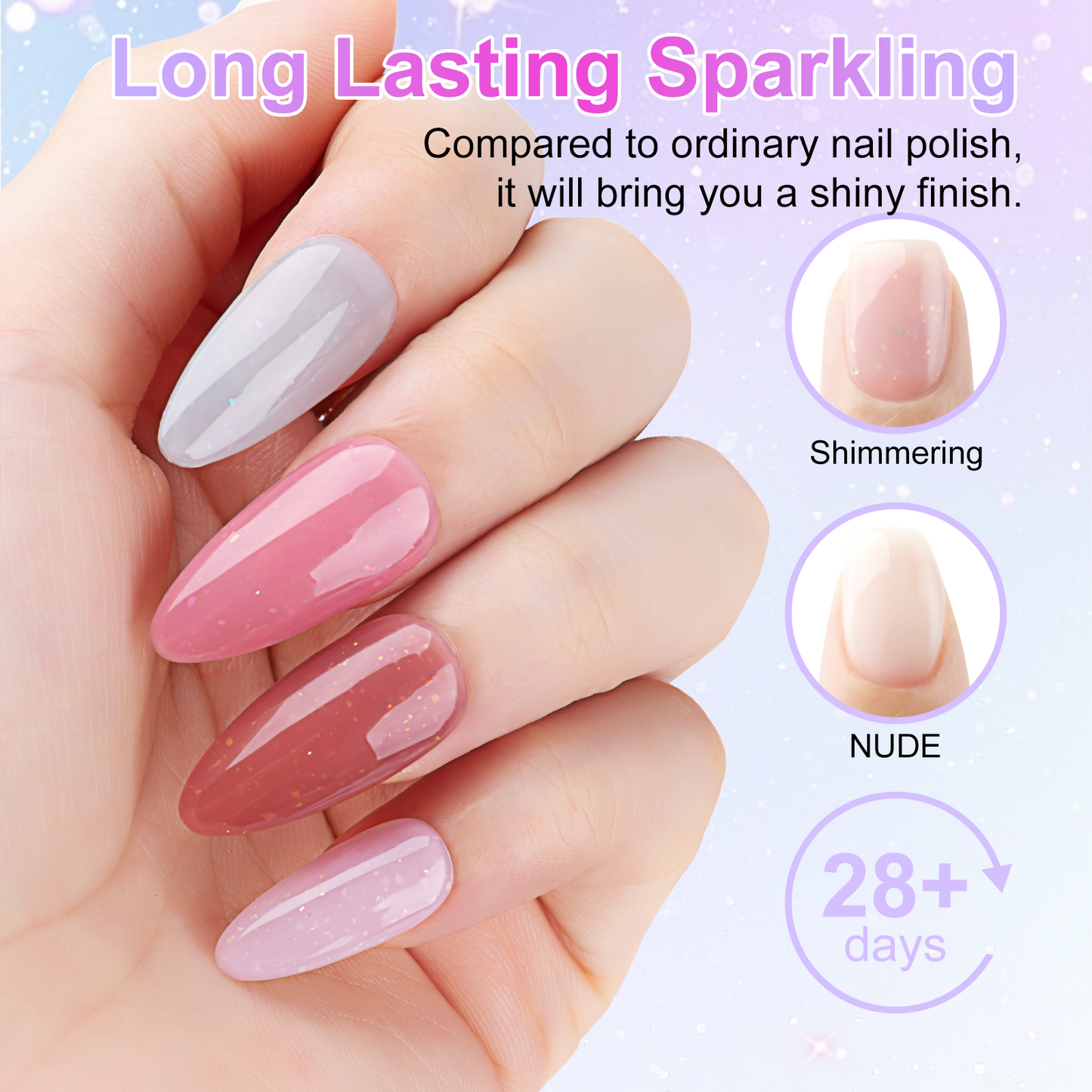 Nude Wedding Gel Polish Set 10ML