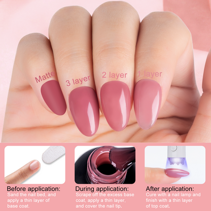 Nude Gel Polish Set 10ML