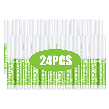 Nail Glue for Acrylic Nails, Super Strong Nail Glue for Press On Nails