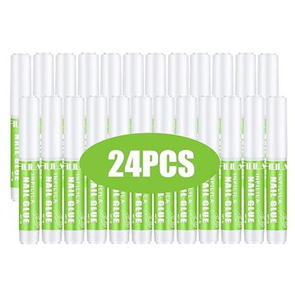 Nail Glue for Acrylic Nails, Super Strong Nail Glue for Press On Nails