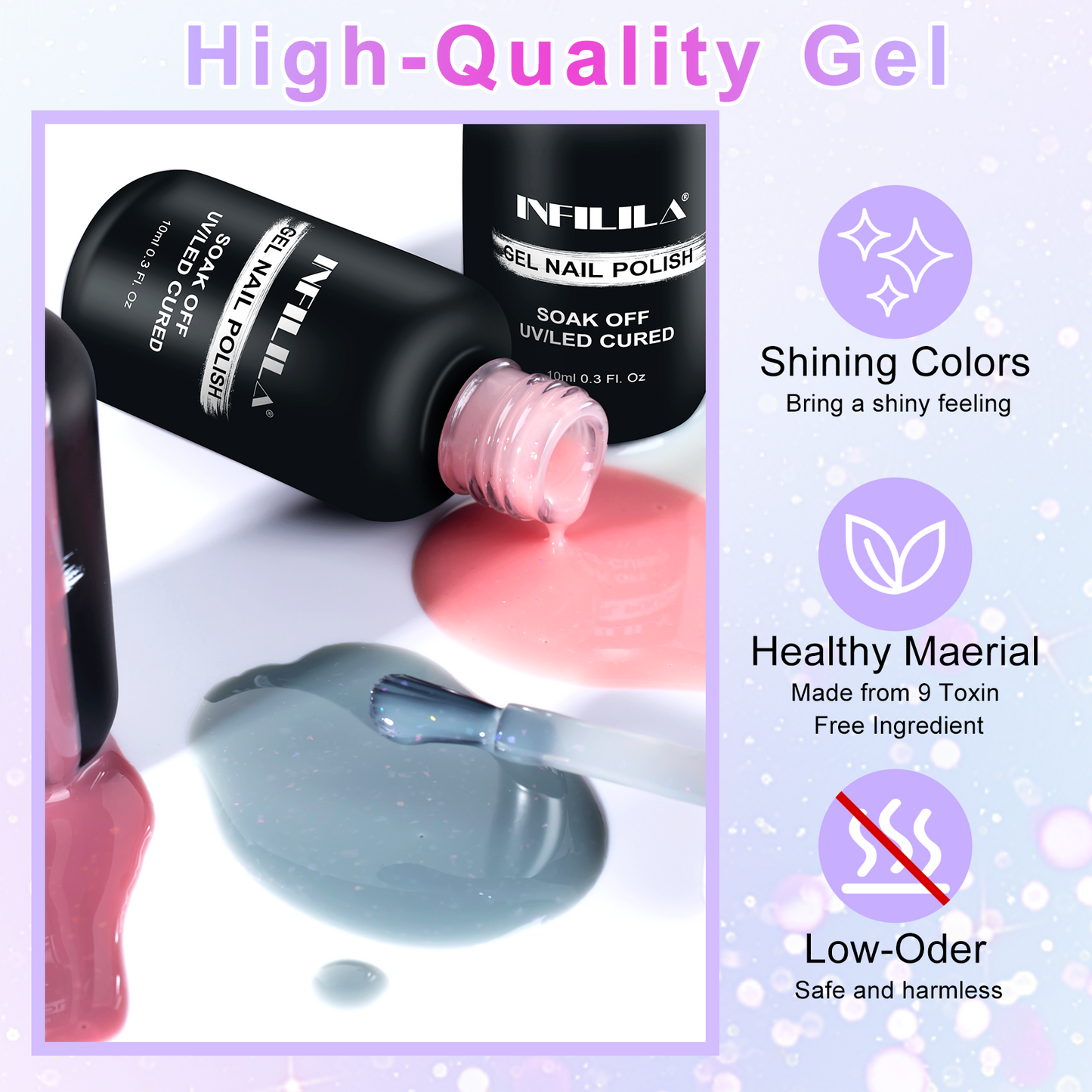Nude Wedding Gel Polish Set 10ML