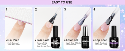 Nude Wedding Gel Polish Set 10ML