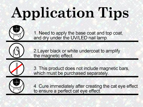 Holographic Glitter Shimmer Translucent Jelly Color Magnetic Silver Nail Polish for Nail Art Manicure Salon DIY at Home